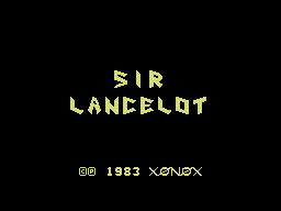 Sir Lancelot screenshot 3 for Colecovision